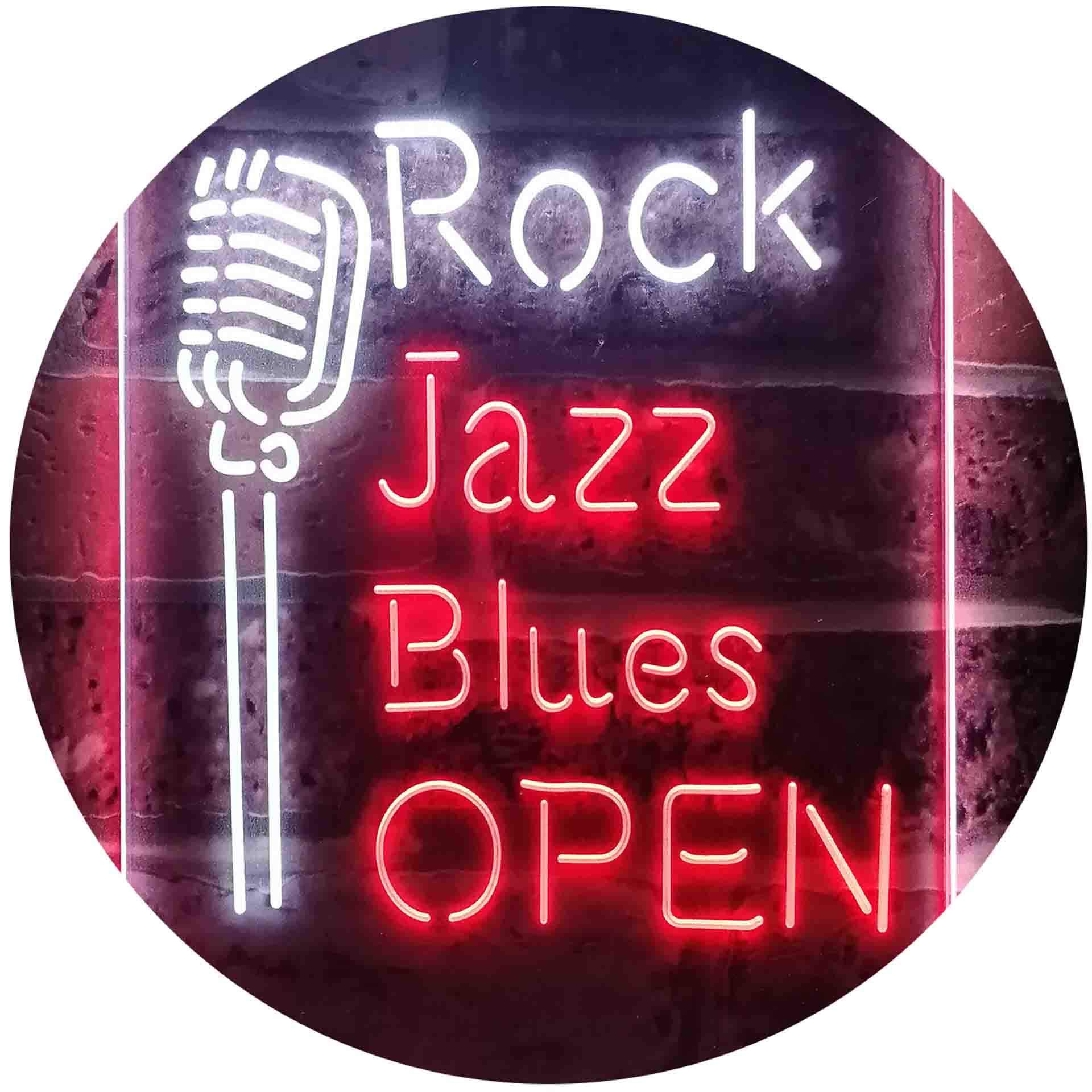 ＭＹー２０ ネオン看板 Rock Jazz Blues OPEN 激安 Amazon.co.jp: ネオン看板 ROCK JAZZ BLUES OPEN / ロック